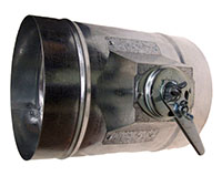 18 Gauge Thickness Regulator Manual Damper Tube Assembly - 4