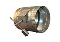 Round Air Balancing/Barometric Bypass Air Flow Dampers