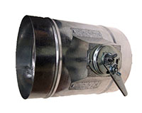 26 Gauge Thickness Regulator Manual Damper Tube Assembly - 2
