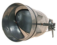 18 Gauge Thickness Regulator Manual Damper Tube Assembly - 2
