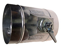 18 Gauge Thickness Regulator Manual Damper Tube Assembly - 3