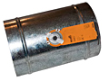 Zone Control Damper Tubes with Power-Open/Power-Close BELIMO® Motor