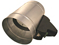 Zone Control Damper Tubes with Power-Open/Power-Close Modulating Motor