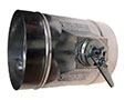 26 Gauge Thickness Regulator Manual Damper Tube Assembly - 3
